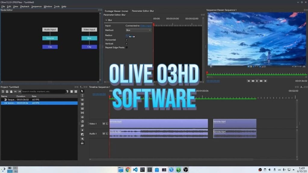 Olive 03HD Software