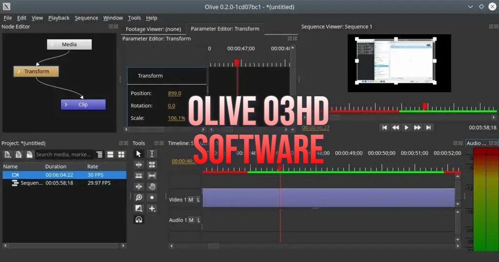 Olive 03HD software