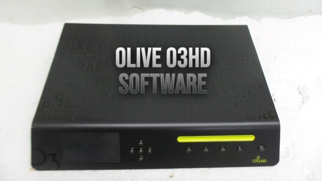 Olive 03HD Software